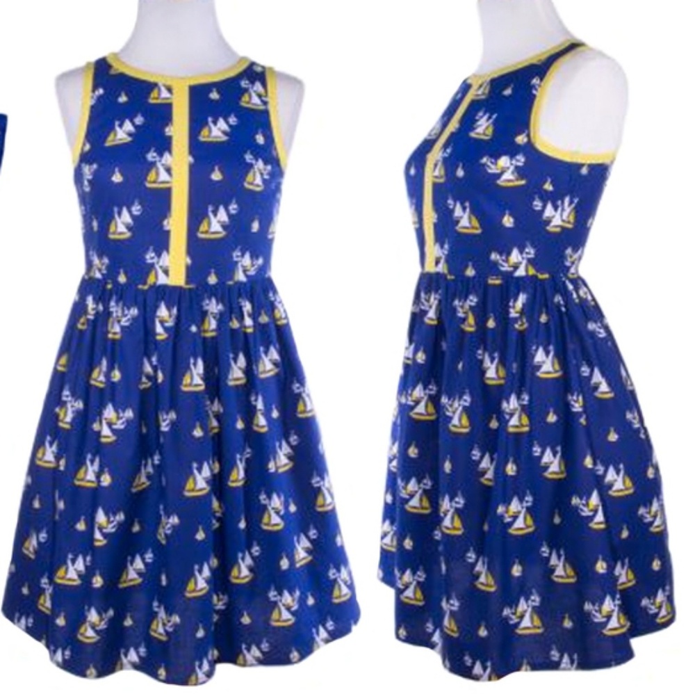 NWT Mata Traders Sailboat Dress